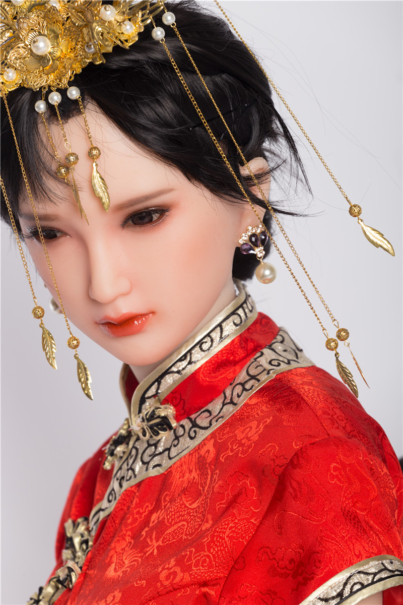 Sanhui Doll 156cm/5ft1 E-cup Silicone Sex Doll with Head #20