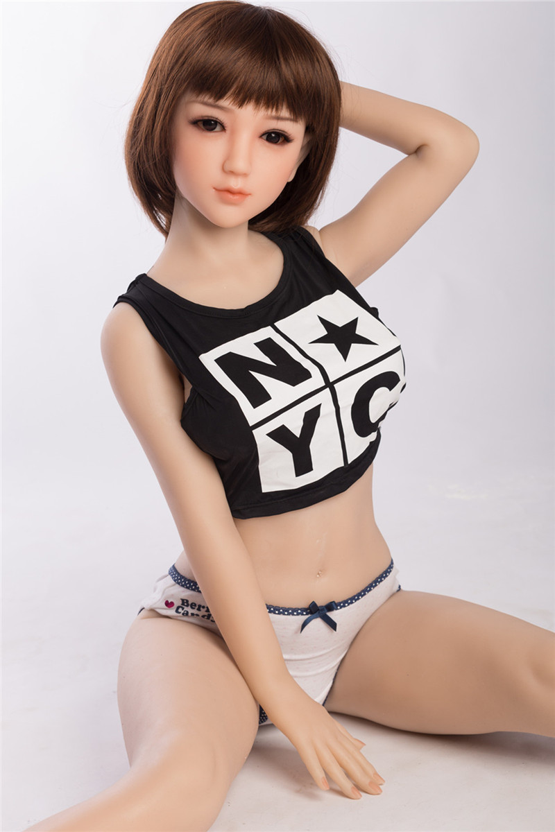 Sanhui Doll 156cm/5ft1 E-cup Silicone Sex Doll with Head #Mei