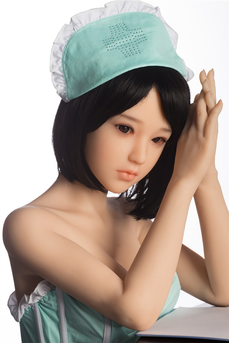 Sanhui Doll 156cm/5ft1 E-cup Silicone Sex Doll with Head #Yuki
