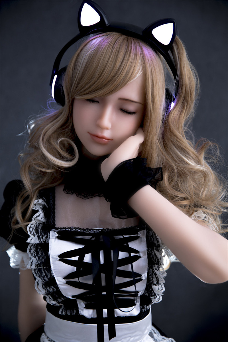 Sanhui Doll 158cm/5ft2 F-cup Silicone Sex Doll with Head #24