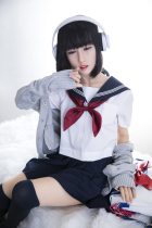 MZR 150cm(4.92ft) Full Size lifelike Sex Doll Silicone Head +TPE Body #1 Coco