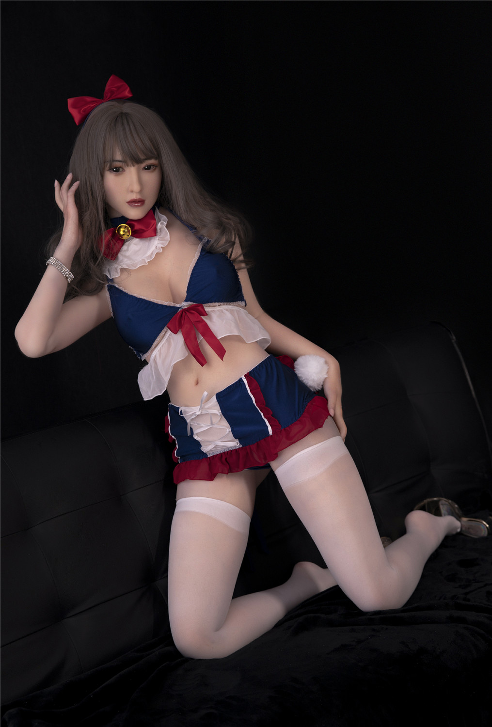 WAXDOLL Silicone Doll 155 cm(5.09 ft) Full Size Lifelike Sex Doll with #G07 Head