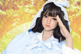 Sanhui Doll 145cm/4ft8 A-cup Silicone Sex Doll with Head #Yuki