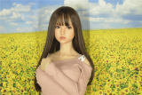 Sanhui Doll 156cm/5ft1 E-cup Silicone Sex Doll with Head #22