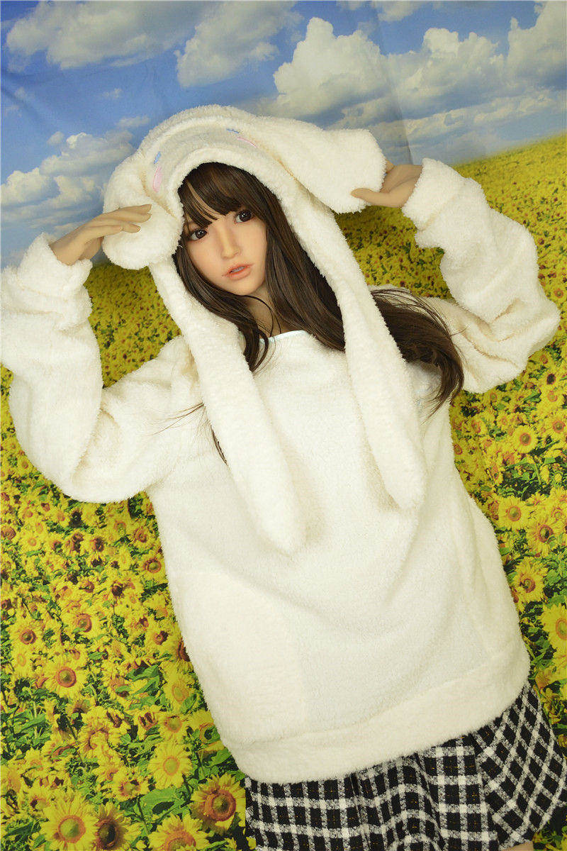 Sanhui Doll 156cm/5ft1 E-cup Silicone Sex Doll with Head #22