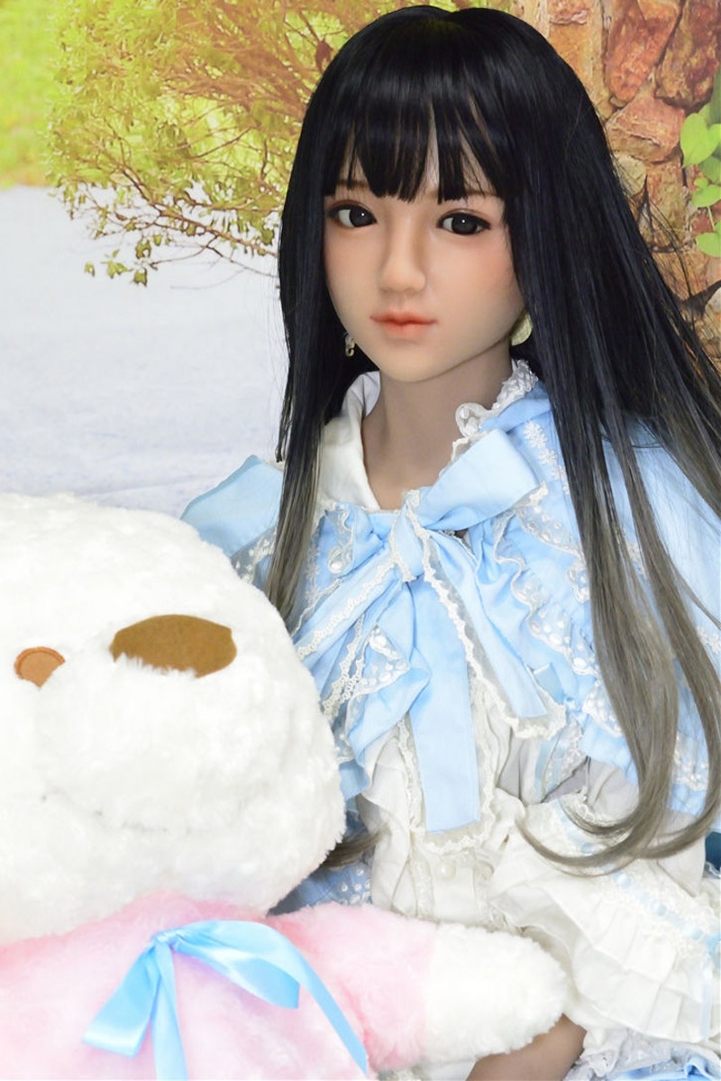 Sanhui Doll 145cm/4ft8 A-cup Silicone Sex Doll with Head #Yuki