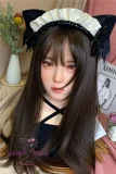 Real Girl Doll R8 TPE head M16 bolt with professional make-up option