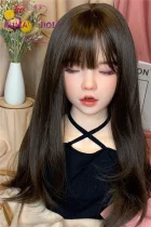 Real Girl Doll R1 TPE head M16 bolt with professional make-up option