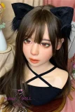 Real Girl Doll R9 TPE head M16 bolt with professional make-up option