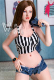 WMdoll 164cm D-cup silicone sex dolls+18#head