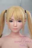 WAXDOLL Full silicone sex doll 147cm A-cup # G53 head with Realistic body makeup
