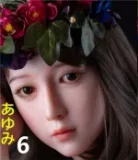 Real Girl Full Silicone Sex Doll 160cm/5ft3 E-Cup #6 Head Ayumi