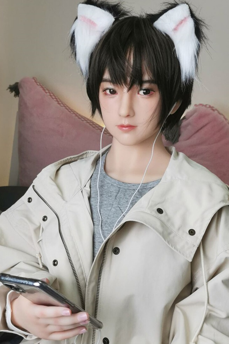 MLW doll Loli Sex Doll 145cm/4ft8 A-cup Haruto head TPE material body+head+makeup selectable