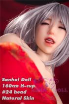 Sanhui 160cm/5.25ft H-cup Full Silicone Ultra Realistic Sex Doll #24