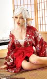 WM Doll TPE Material Sex Doll 156cm/5ft1 B-Cup Doll with Elf Head #355