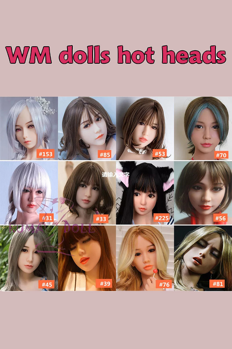 WM Doll TPE Material Sex Doll Heads Collection Page