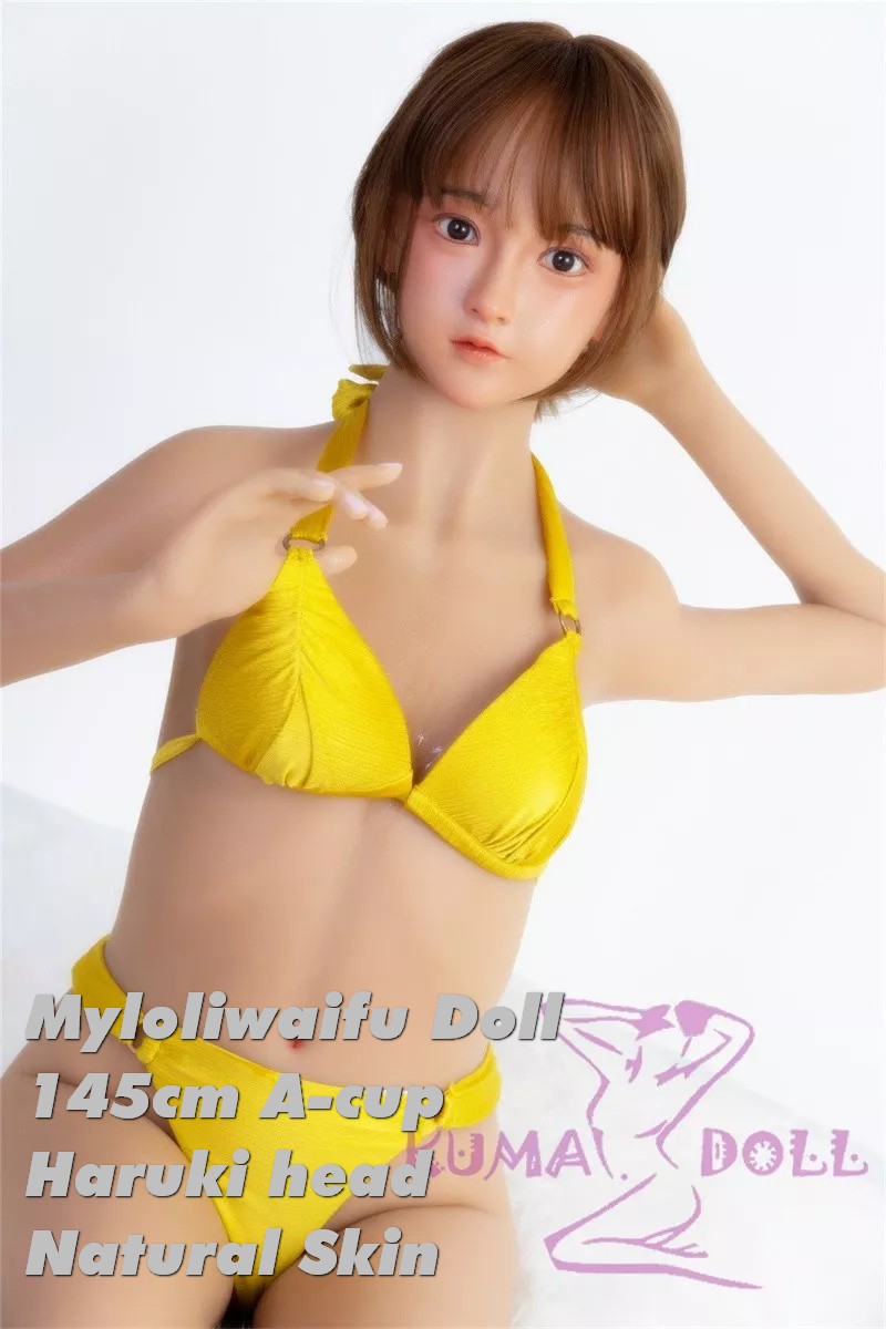 MLW doll Loli Sex Doll 145cm/4ft8 A-cup Haruki head TPE material body+head+makeup selectable
