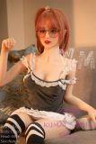 WM Doll TPE Material Sex Doll 156cm/5ft1 B-Cup Doll with Head #444