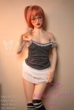 WM Doll TPE Material Sex Doll 156cm/5ft1 B-Cup Doll with Head #444