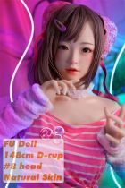 FUDOLL Sex Doll 148cm D-cup #8 head High-grade silicone head + TPE material body Height and other options