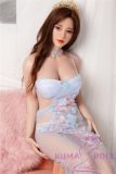 Only Love Sex Doll 158cm/5ft2 E Cup #I Silicone head+TPE body - Light blue underwear