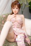 Only Love Sex Doll 158cm/5ft2 E Cup #E Silicone head+TPE body- Pink hollow dress