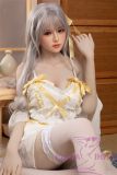 Only Love Sex Doll 158cm/5ft2 E Cup #H Silicone head+TPE body- Goose yellow ribbon