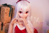 WM Doll Anime doll TPE Material Sex Doll 146cm/4ft8 C-Cup Doll with Mini Head #Y002