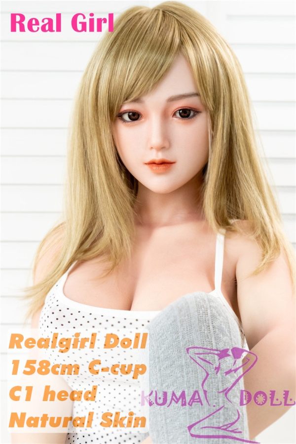 Real Girl Doll 158cm/5ft2 E-Cup Sex Doll Silicone C1 head+TPE body(material selectable)