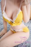WM Doll Anime doll 146cm/4ft8 C-Cup Doll TPE Material Sex Doll with Mini Silione Head #28