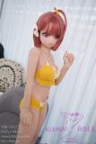 WM Doll Anime doll 146cm/4ft8 C-Cup Doll TPE Material Sex Doll with Mini Silione Head #28