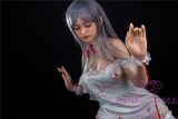 Sanhui Doll 156cm/5ft1 E-cup Head #39 Silicone Sex Doll Closed-eye