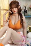 Only Love Sex Doll 168cm/5ft5 D-Cup #M Silicone head+TPE body - Orange Lingerie