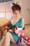 Only Love Sex Doll 168cm/5ft5 D-Cup #E Silicone head+TPE body- Green Dress