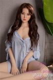 Only Love Sex Doll 168cm/5ft5 D-Cup #F Silicone head+TPE body- Light Blue Shirt