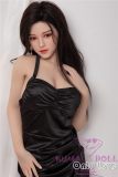 Only Love Sex Doll 168cm/5ft5 D-Cup #I Silicone head+TPE body - Black Pajamas