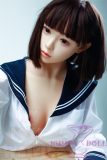 MLW doll Loli Sex Doll 145cm/4ft8 B-cup Yume head TPE material body+head+makeup selectable