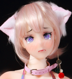 Mini doll Full silicone 72cm/2ft4 with N2 head only 3.5kg easy to hide and use