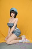WAXDOLL Silicone Doll 165cm(5.41 ft) E-cup Full Size Lifelike Sex Doll with #GE04 Head