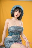 WAXDOLL Silicone Doll 165cm(5.41 ft) E-cup Full Size Lifelike Sex Doll with #GE04 Head