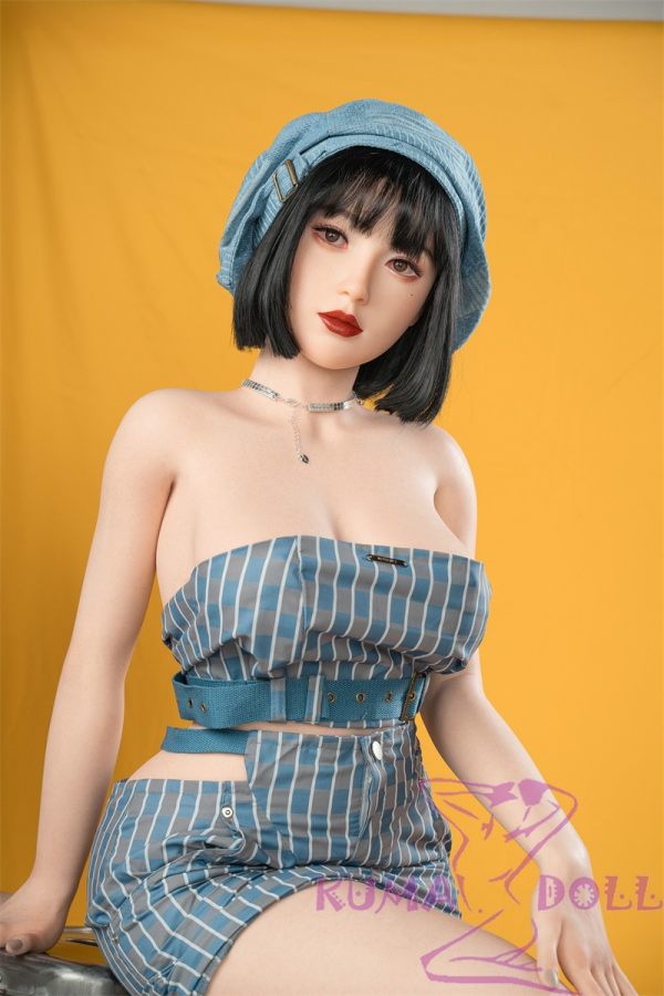WAXDOLL Silicone Doll 165cm(5.41 ft) E-cup Full Size Lifelike Sex Doll with #GE04 Head