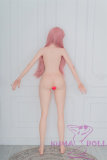 WAXDOLL Full silicone sex doll 172cm/5ft6 F-cup # GE57Z head with realistic body makeup