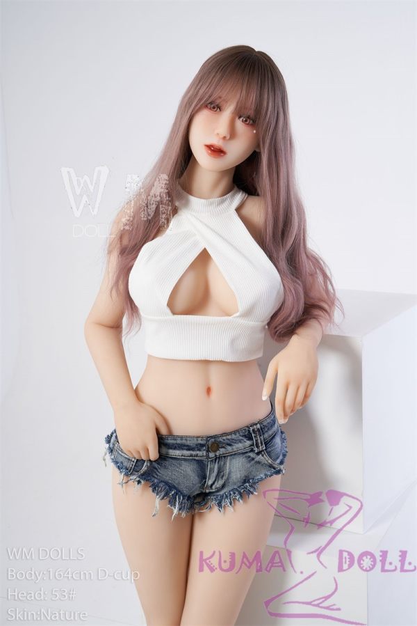 WM Doll TPE Material Sex Doll 164cm/5ft4 D-Cup with body makeup Head #53