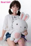 Real Girl Doll 148cm/4ft9 C-Cup TPE Sex Doll R41 head makeup selectable