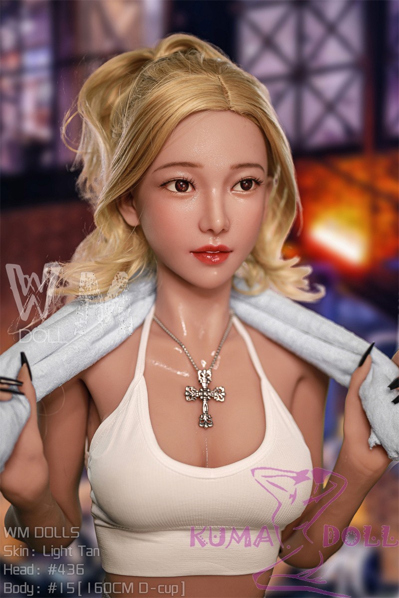 WM Doll TPE Material Love Doll 160cm/5ft3 D-cup Doll with Head #436