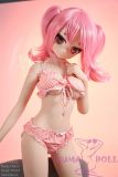 WM Doll Anime doll 146cm/4ft8 C-Cup Doll TPE Material Sex Doll with Mini Head #Y002