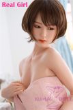Real Girl Doll 158cm/5ft2 C-Cup Sex Doll Silicone head C6+TPE body(material selectable)