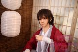 MLW doll Loli Sex Doll 145cm/4ft8 A-cup Haruto hard silicone head +TPE material body+makeup selectable