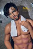 Irontech Doll Male love doll 162cm/5ft3 silicone head Kevin+ TPE body with detachable penis male doll(Tanned skin)