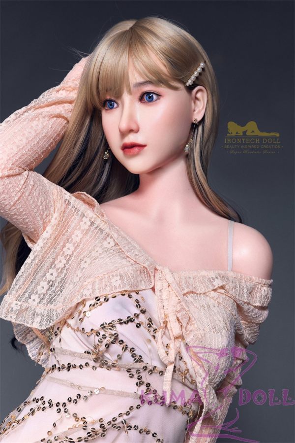Irontech Doll Full silicone love doll 152cm/5ft A-cup S6 Head Candy Skin Color-Natural